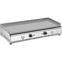 Seri ve sık kullanıma uygun tasarlanan sanayi tipi düz ızgara, 990x370 mm pişirme yüzeyi ile yüksek kapasiteli hizmet verir. Paslanmaz çelik gövdesi sayesinde hijyenik ve uzun ömürlüdür. Otomatik emniyet sistemiyle profesyonel mutfakların güvenli tercihi