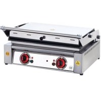 55x44x27 cm ölçüleri ve 36 kg ağırlığı ile yüksek performans sunar. Arka tarafa izole edilmiş yay sistemi sayesinde uzun ömürlü kullanım sağlar. Büfeler, kafeler ve kantinler için en ideal seri üretim tost makinesi.