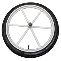 Sokak satıcıları ve nostaljik ahşap stantlar için tasarlanmış 50 cm çapında iç-dış lastikli komple seyyar araba tekerleği. Hızlı kargo imkanı, 40-65 PSI basınca dayanıklı sağlam boru jantlı yedek parça burada.