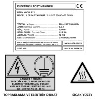 Profesyonel mutfakların vazgeçilmezi olan bu küçük endüstriyel tost makinesi, kompakt yapısı ve yüksek performansıyla öne çıkar. Tamamı paslanmaz çelik gövdeden üretilmiş olan makine, ağır hizmet tipi döküm plakaları sayesinde ısıyı mükemmel iletir.