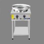 50x50 cm ölçülerinde paslanmaz çelik gövdeli tüplü tantuni ocağı. LPG ile çalışan, 9,70 kW gücünde, tek gözlü sanayi tipi pişirme ünitesi. Restoranlar ve tantuni salonları için uygun profesyonel tantuni, midye ve balık pişirme ocağı.
